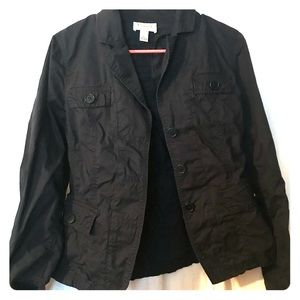 Navy blue utility jacket